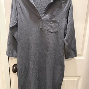 Women’s Lands' End Women's Gray Mini Dress Small